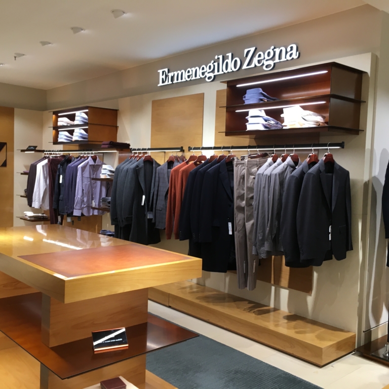 корнер Ermenegildo Zegna в Хирмер